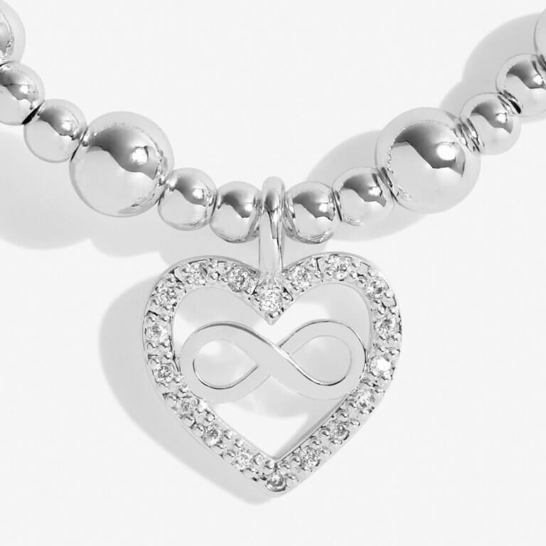 Life's A Charm | Lovely Friend | Silver | Charm Bracelet | 17.5cm Stretch