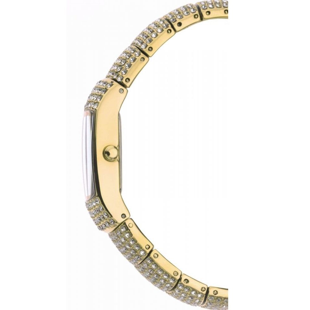 Gold Plated & Swarovski Element Crystals Ladies Watch