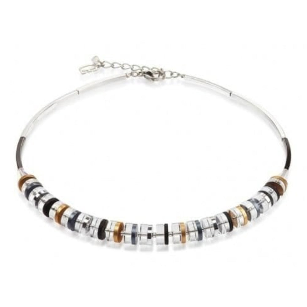 Ladies Diamant-Cut Aluminium Acrylic Glass Necklace