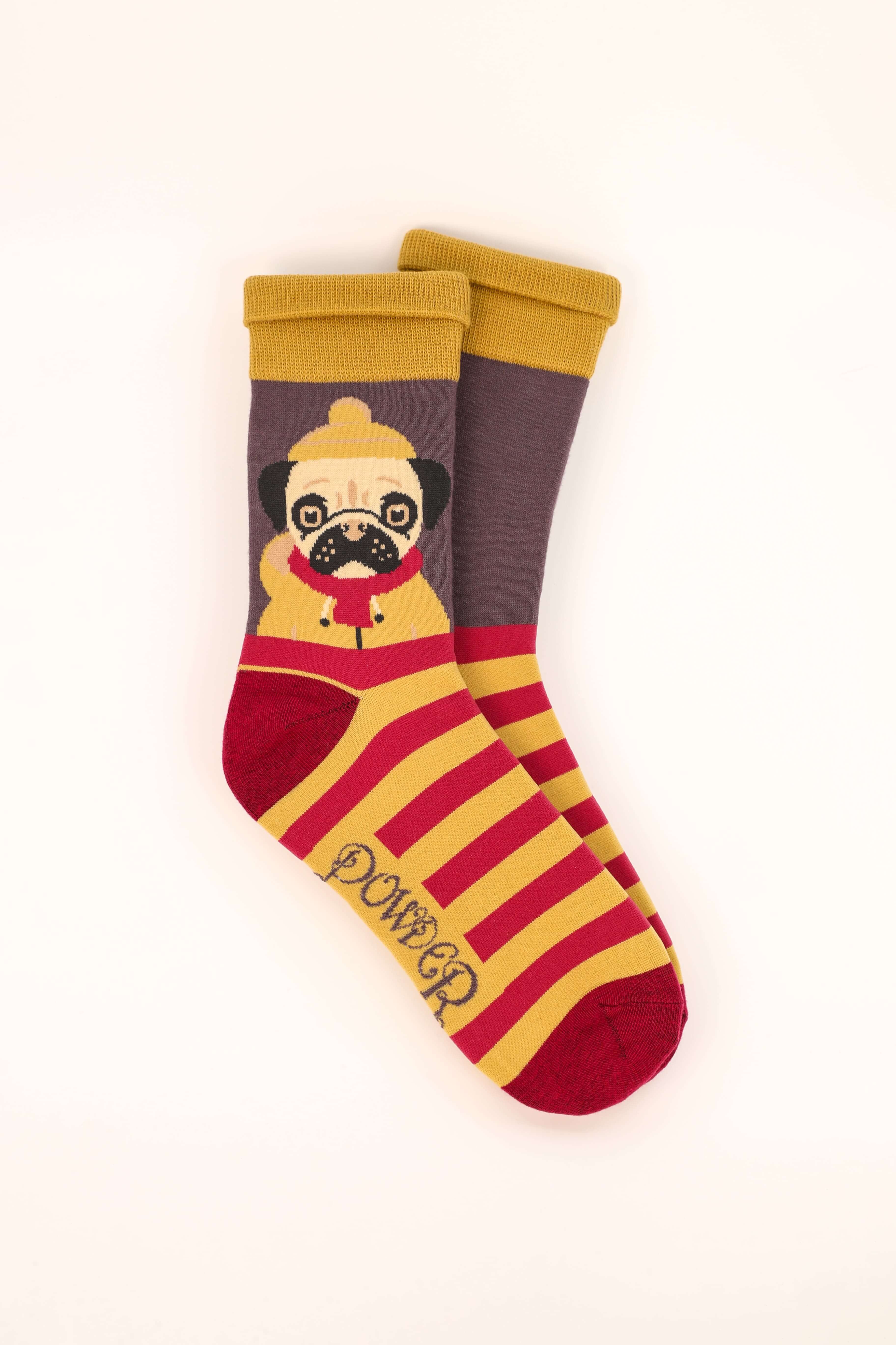 Men's Fisherman Pug Socks