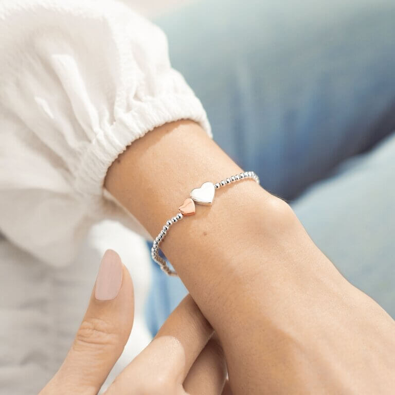 A Little | Like Mother Like Daughter | Silver | Bracelet | 17.5cm Stretch