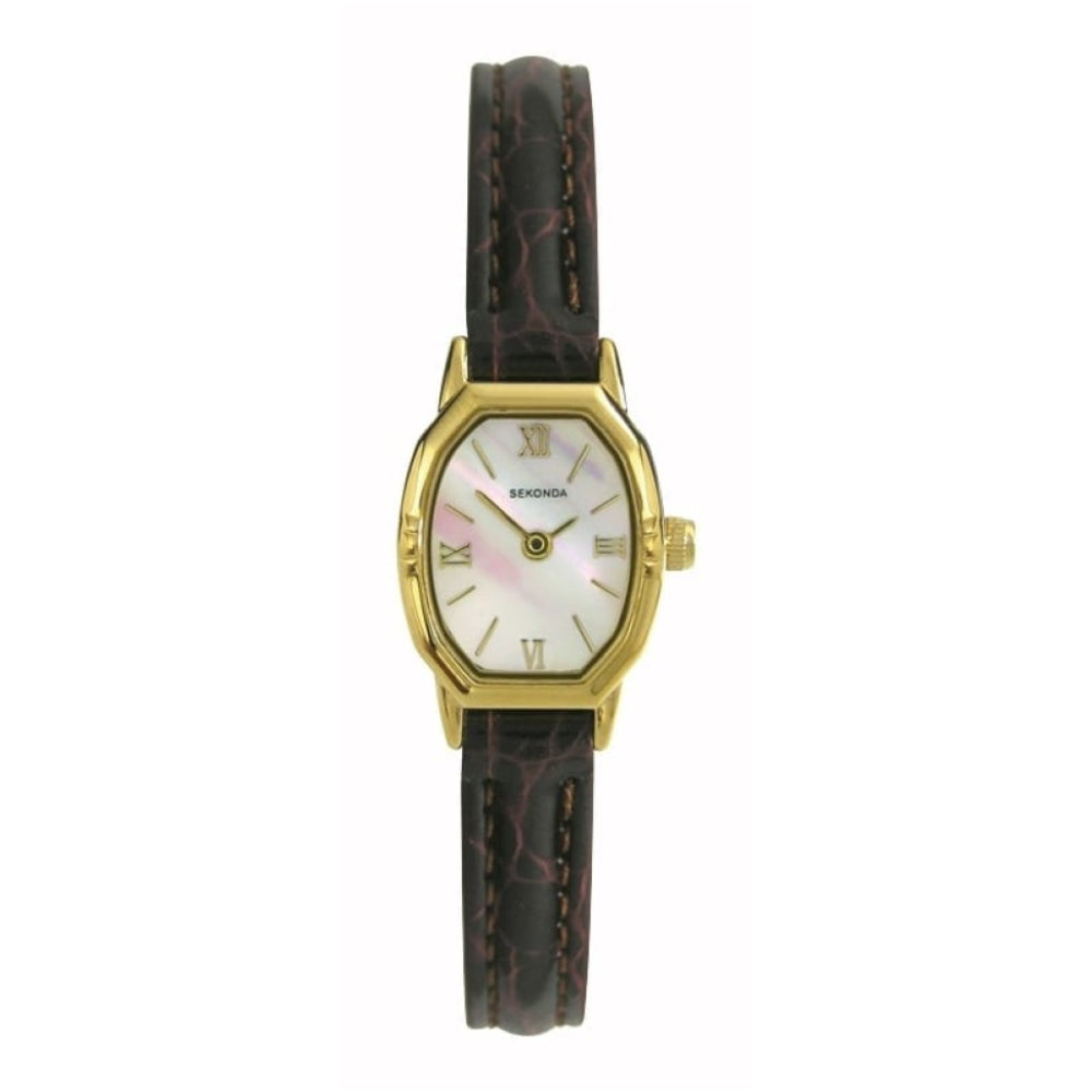 Ladies Quartz Watch With MOP Dial