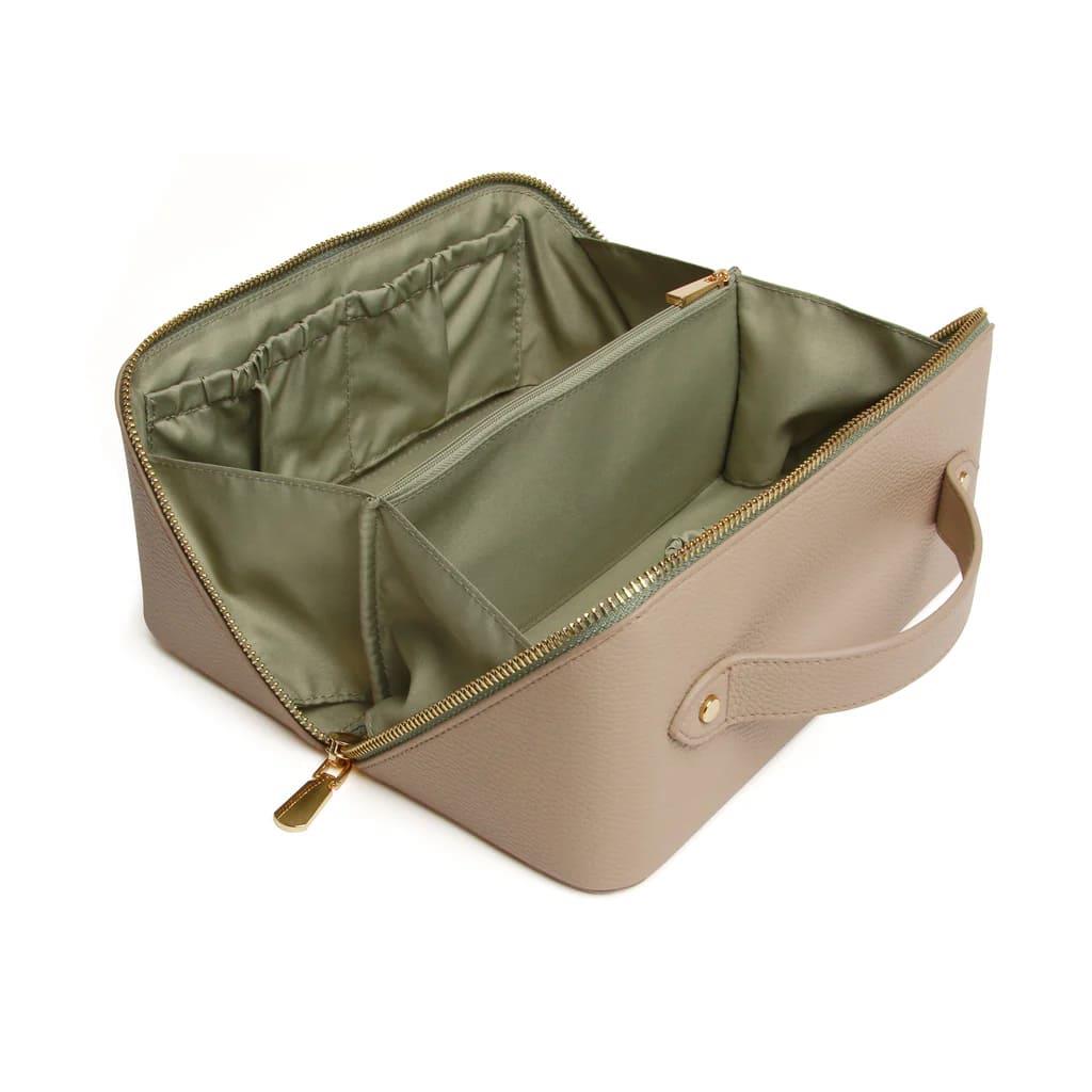 The London Train Case Co.- Stone & Sage Train Mini Case
