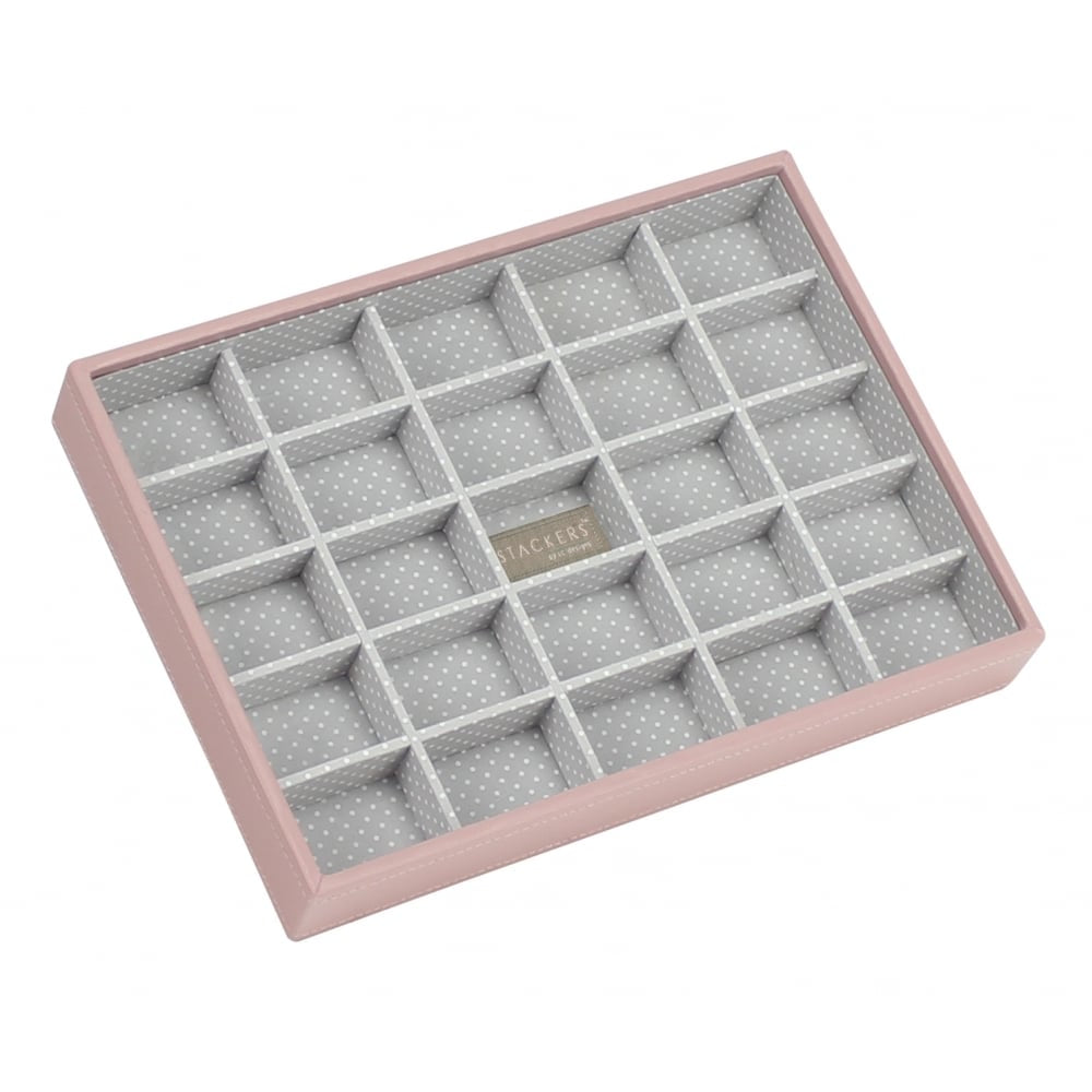 Soft Pink Classic 25 Section Stacker