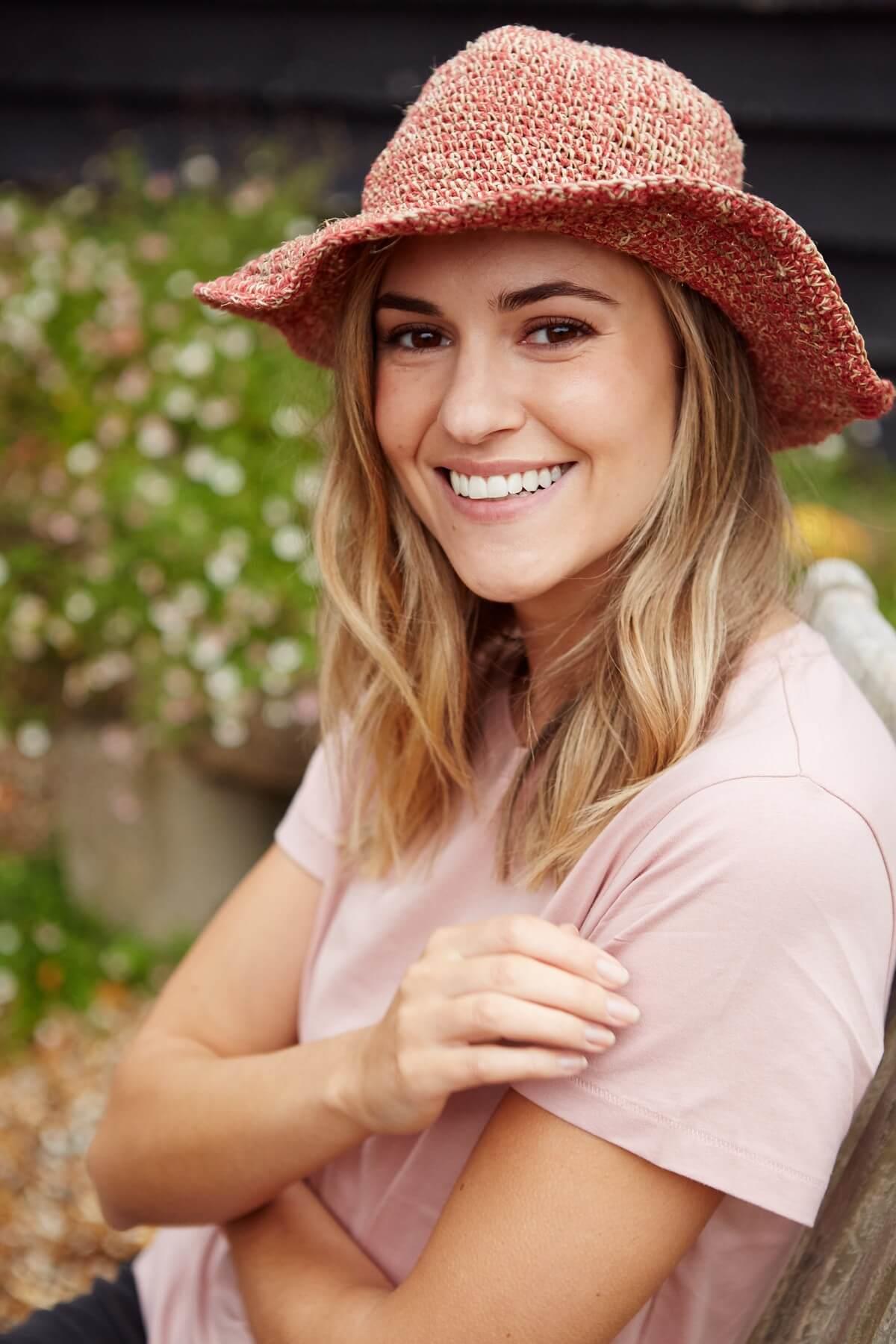 Hemp/Cotton Hat Terracotta