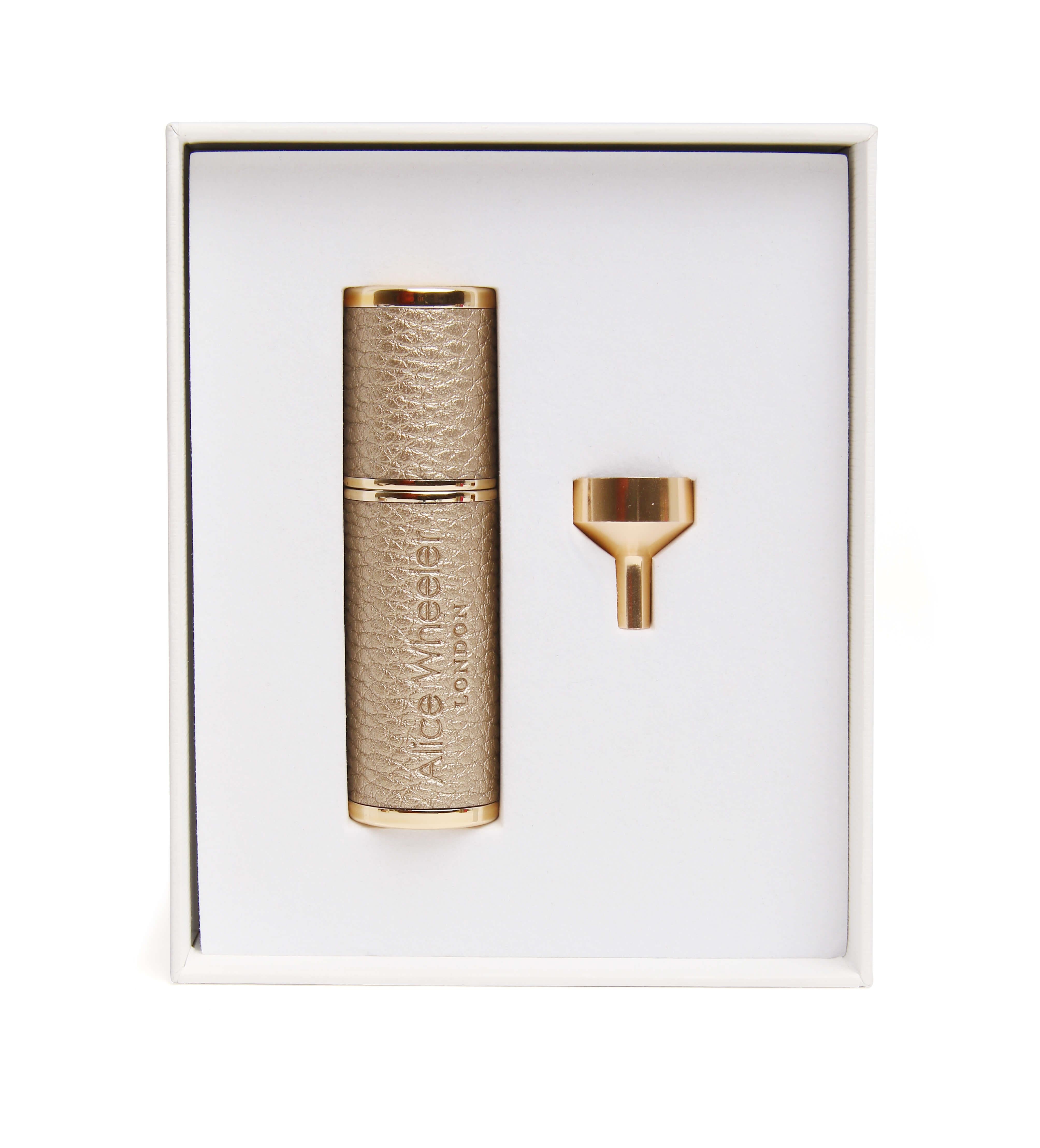 Bronze Refillable Travel Atomizer
