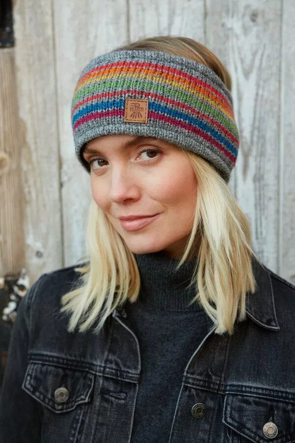 Hexham Headband Grey