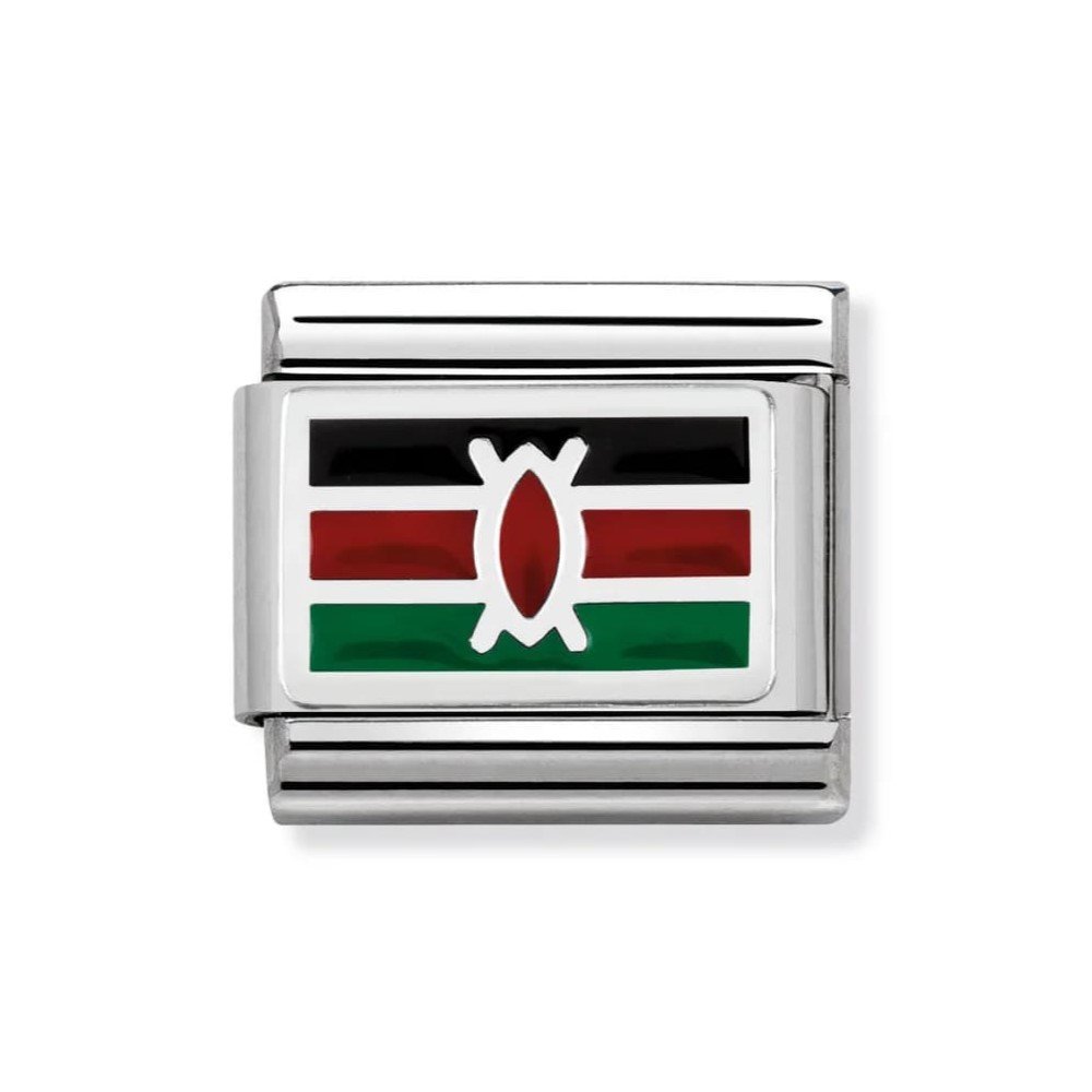 Composable Classic Kenya Link In Enamel & 925 Silver