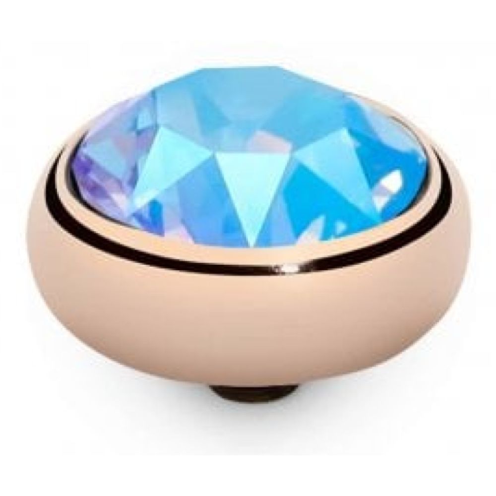 Light Sapphire Shimmer Crystal Interchangeable Top Sesto (Rg/P)