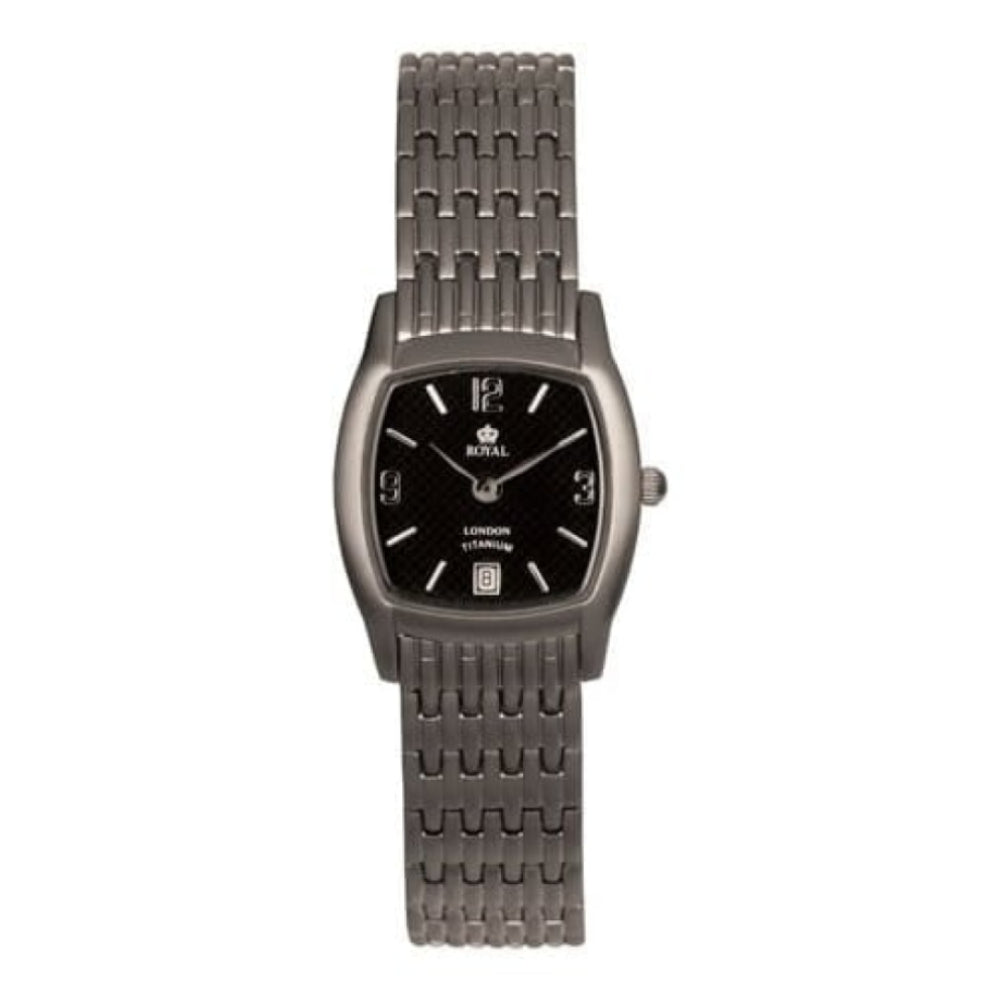 Ladies Brushed Stainless Steel Wristwatch