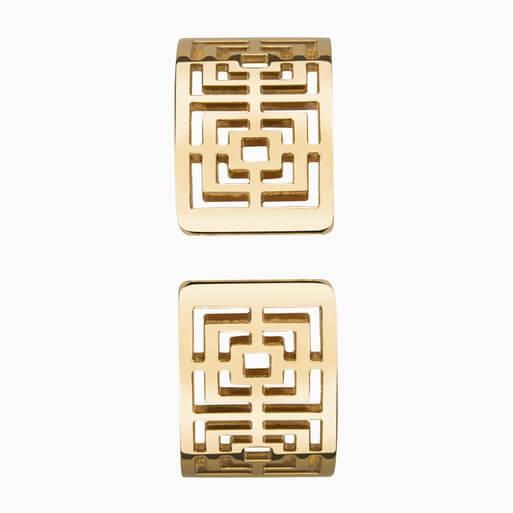 Gold Case Champagne Dial Gold Bracelet Watch