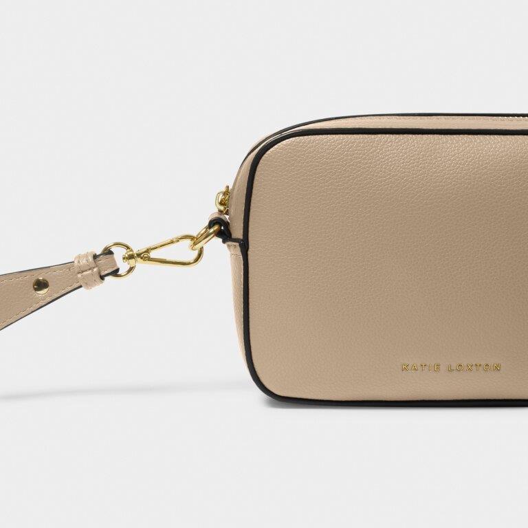 Marni Mini Crossbody Bag - Light Taupe/Charcoal