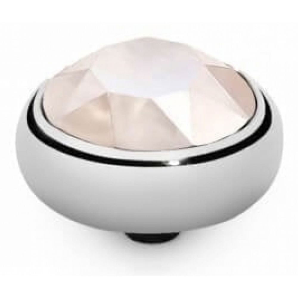 Famosa Stainless Steel 10mm Sesto Ivory Cream Ring Top