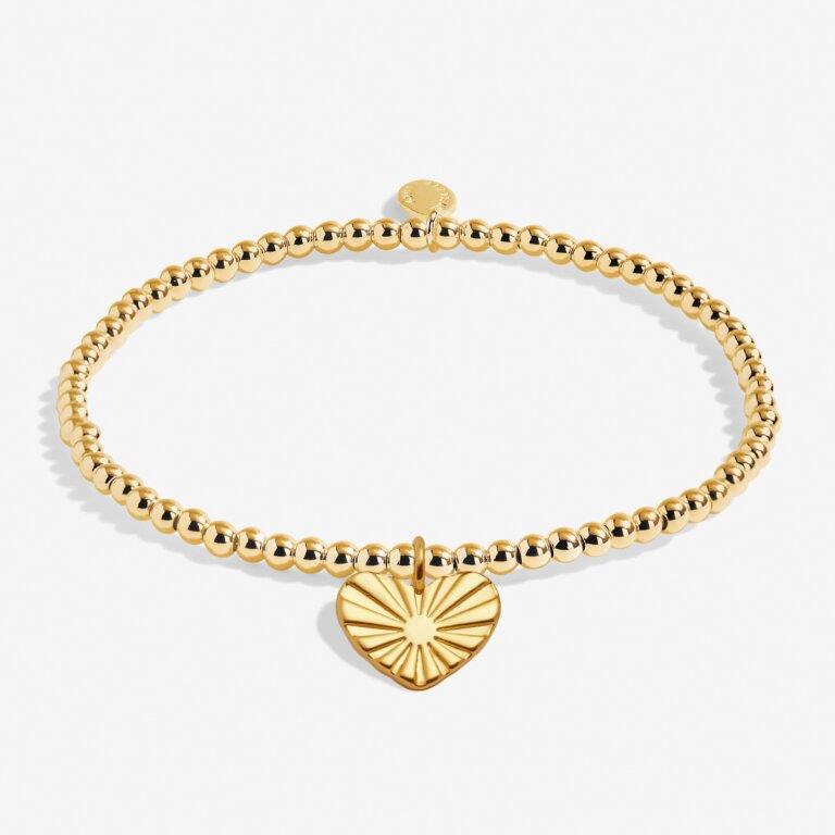 A Little 'She Believed She Could So She Did' Gold Plated Bracelet