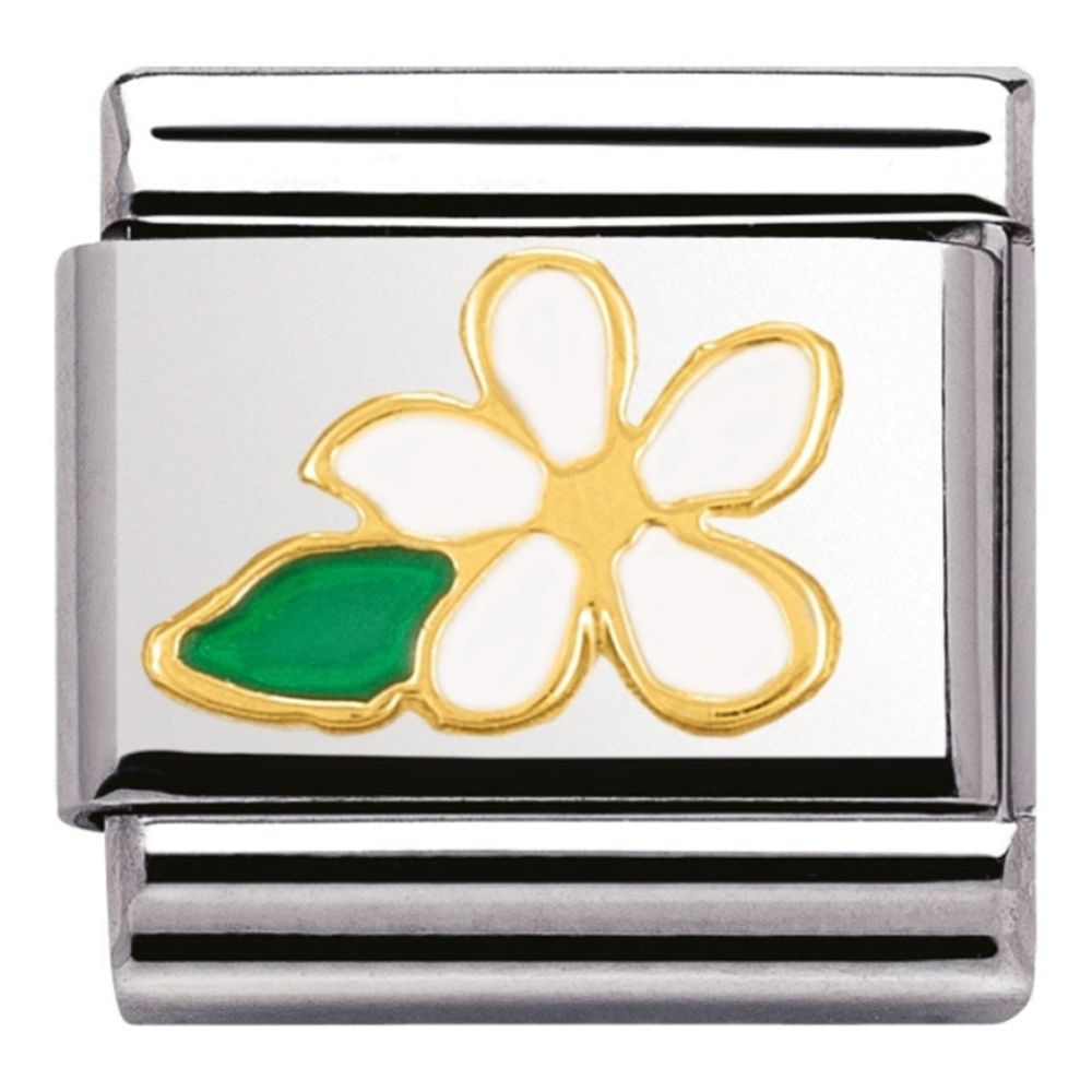 Classic White Flower Link