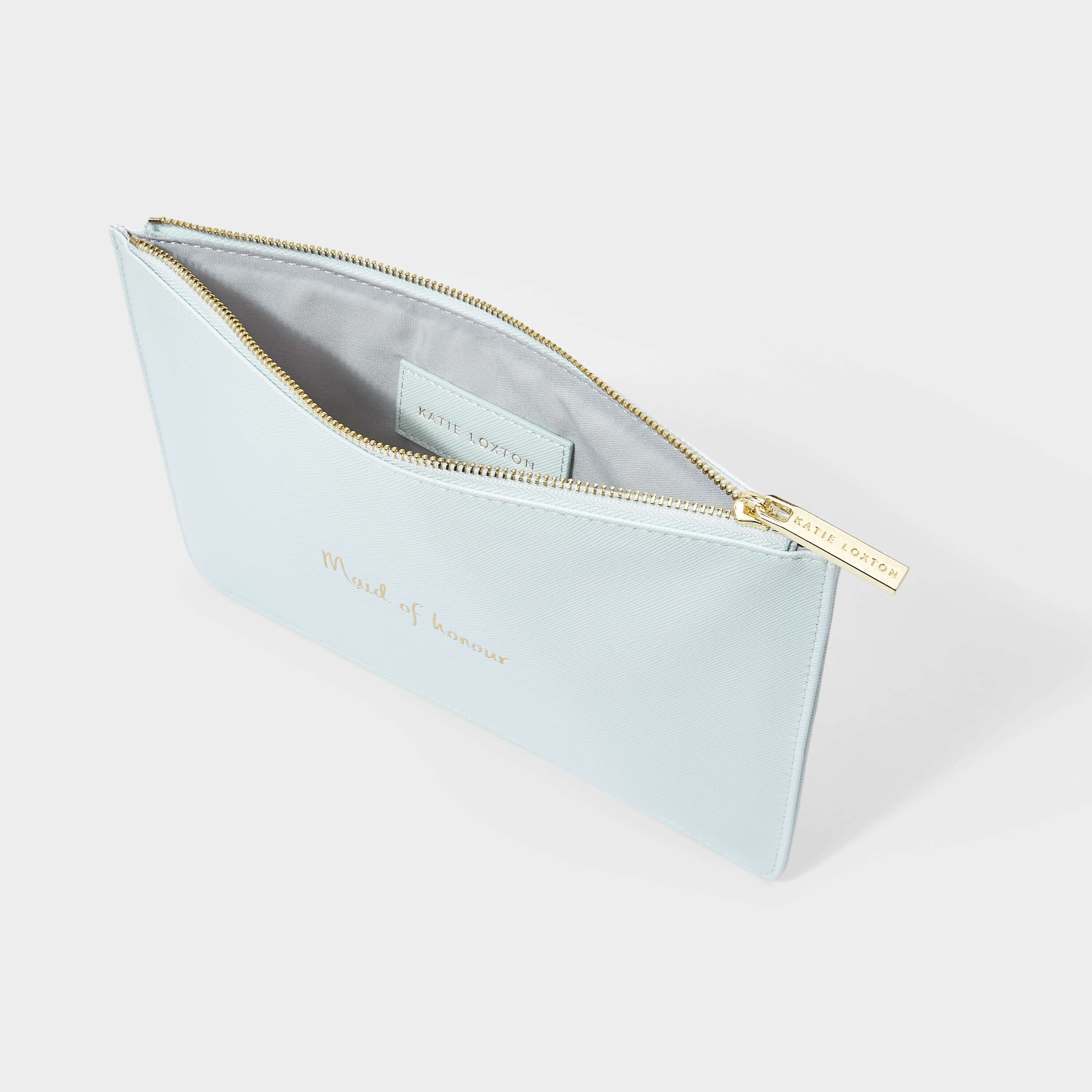 Bridal Perfect Pouch | Maid Of Honour | Powder Blue | 16 X 24 X 1.5cm