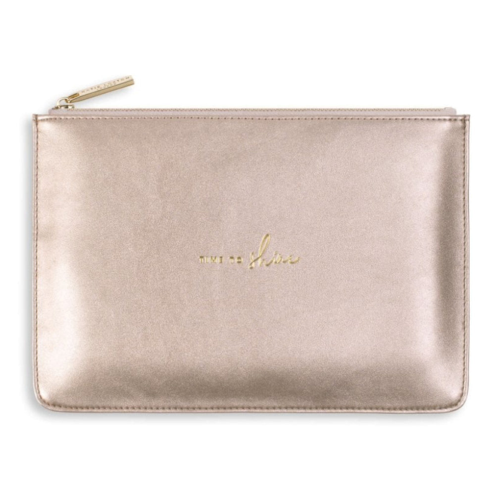 Perfect Pouch - Time To Shine - Rose Gold -16x24cm