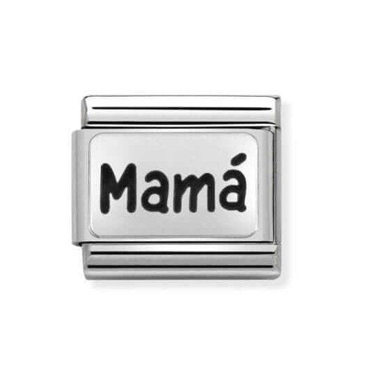 Composable Classic Silver Mama Link