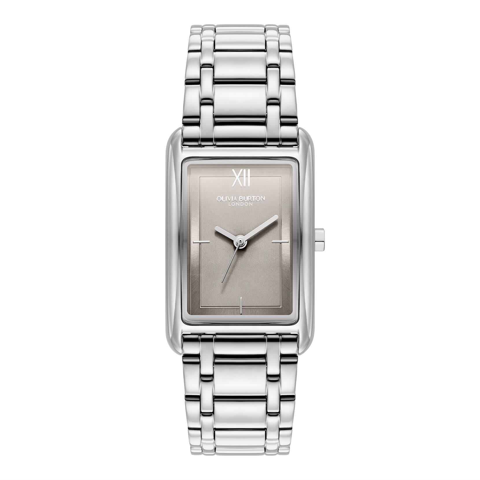 Classic Grove Dove Grey Dial & Silver Bracelet Strap Ladies Watch