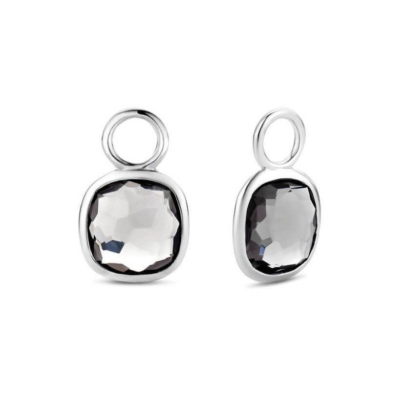 Grey Blue Stone Ear Charm