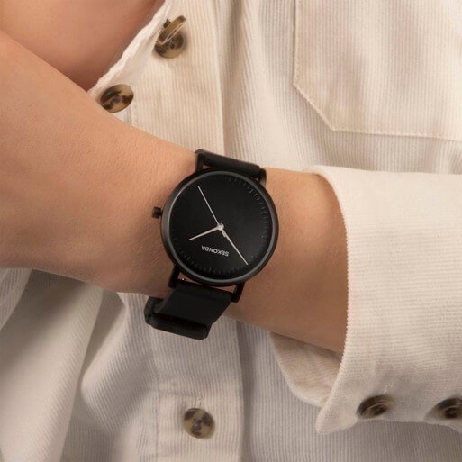 Palette Black Ladies Watch