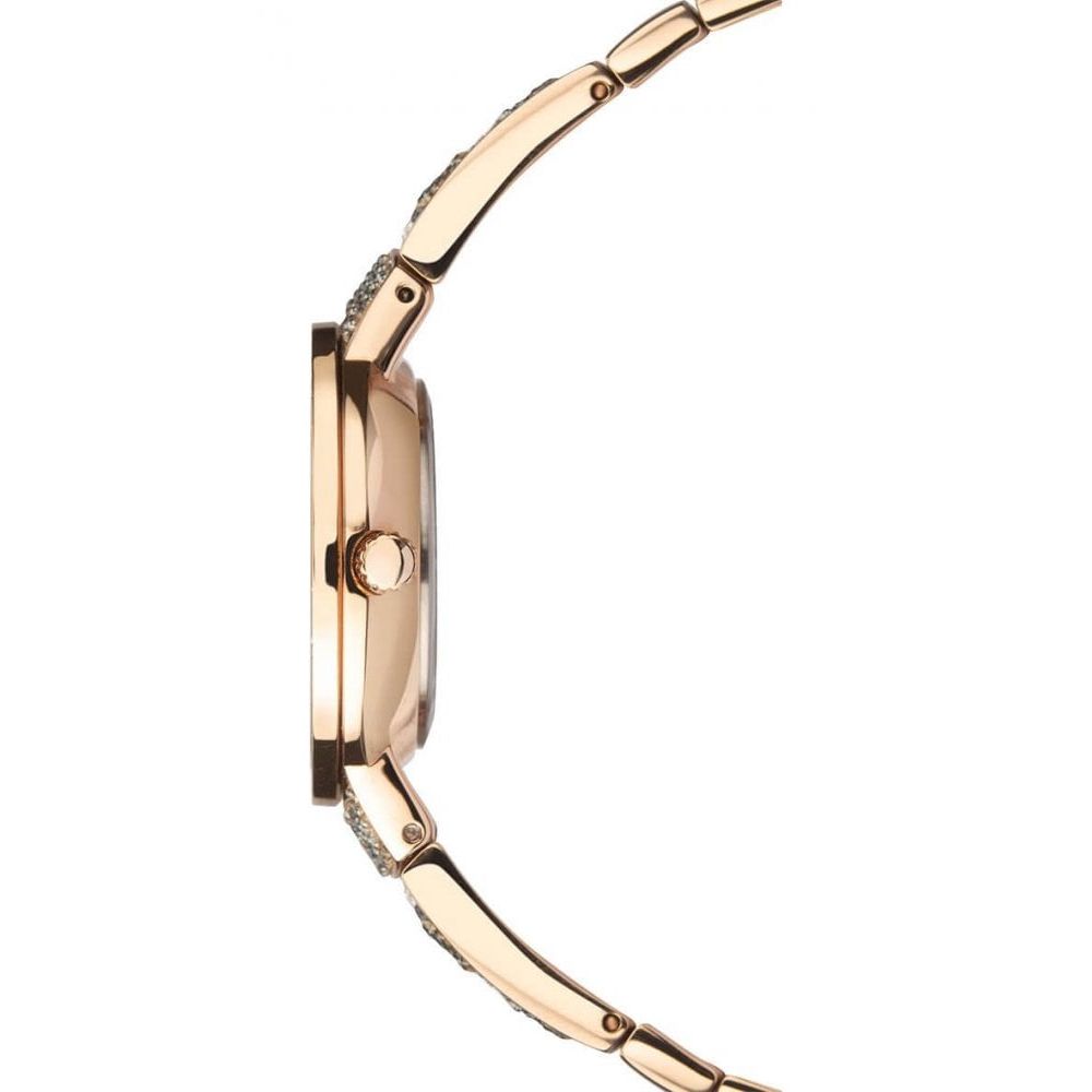 Seksy Rocks Rose Gold Plated Bracelet Watch