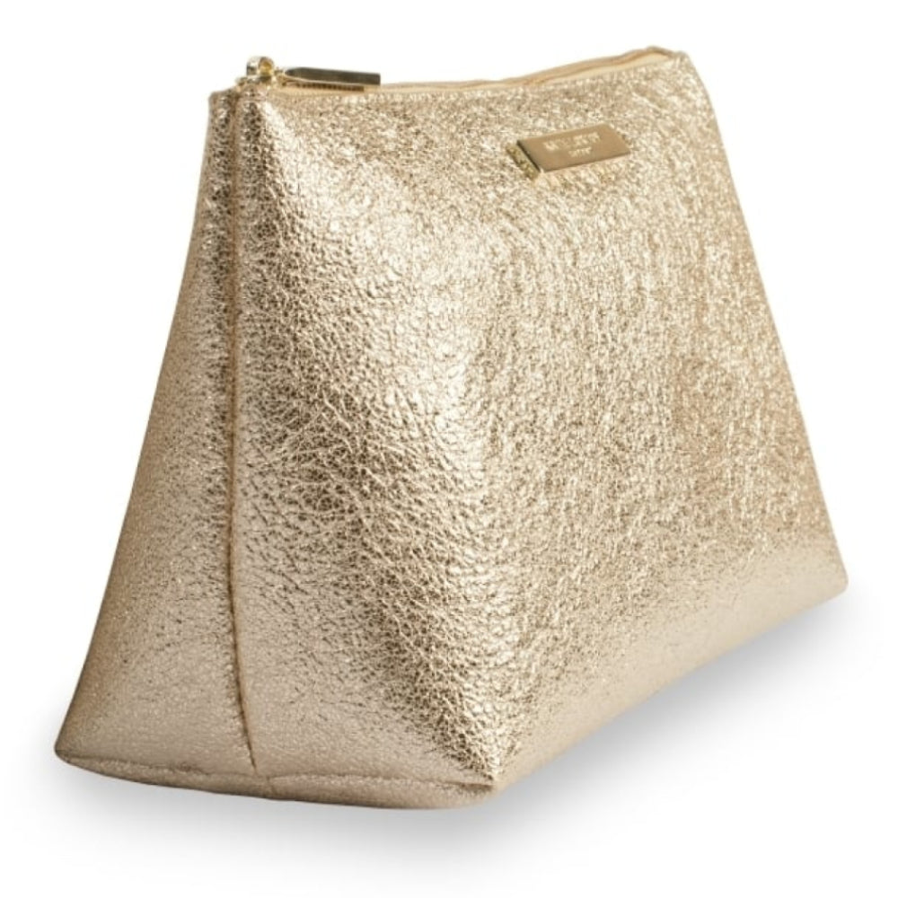 MIA MAKE-UP BAG - metallic gold - 22x14x9.5cm