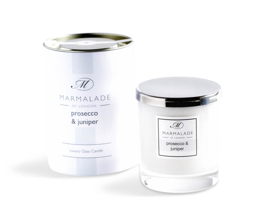 Prosecco & Juniper Luxury Glass Candle