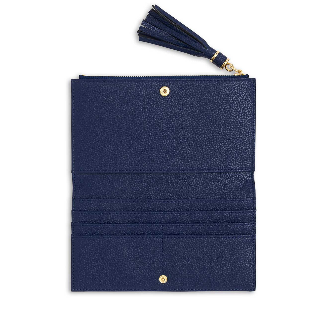 Tassel Fold Out Purse | Navy