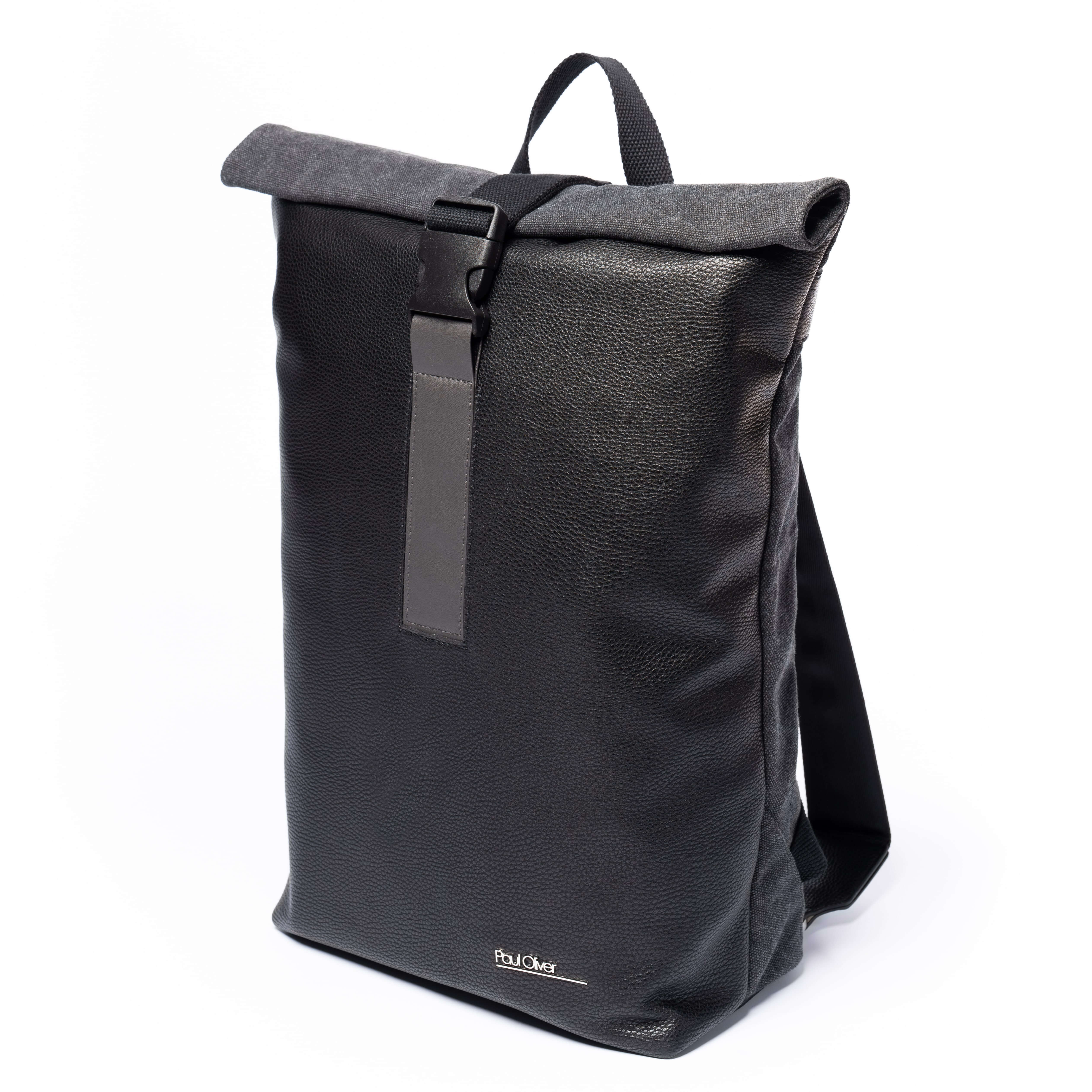 Backpack With Graphite Stripe