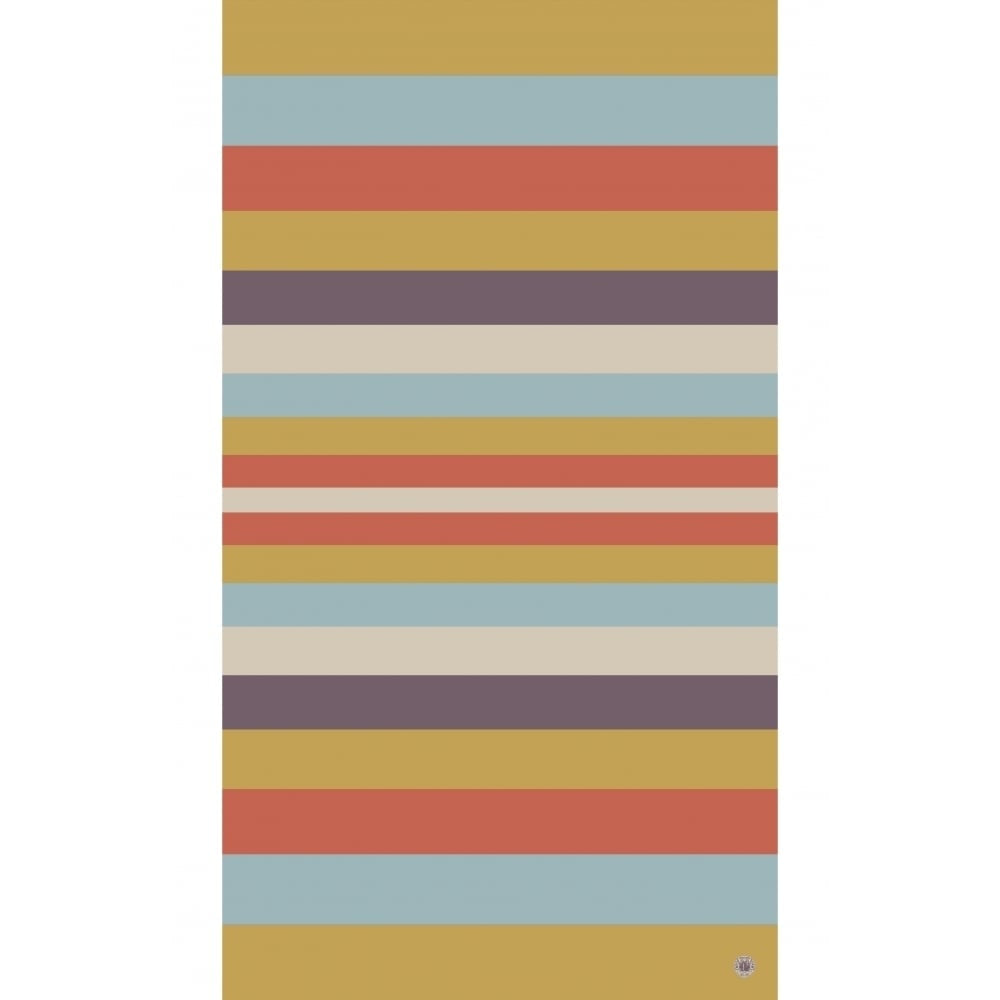 Stripe Print Scarf Satsuma Mix