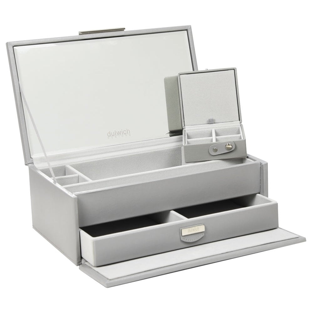 Malmo Grey Medium Jewellery Box