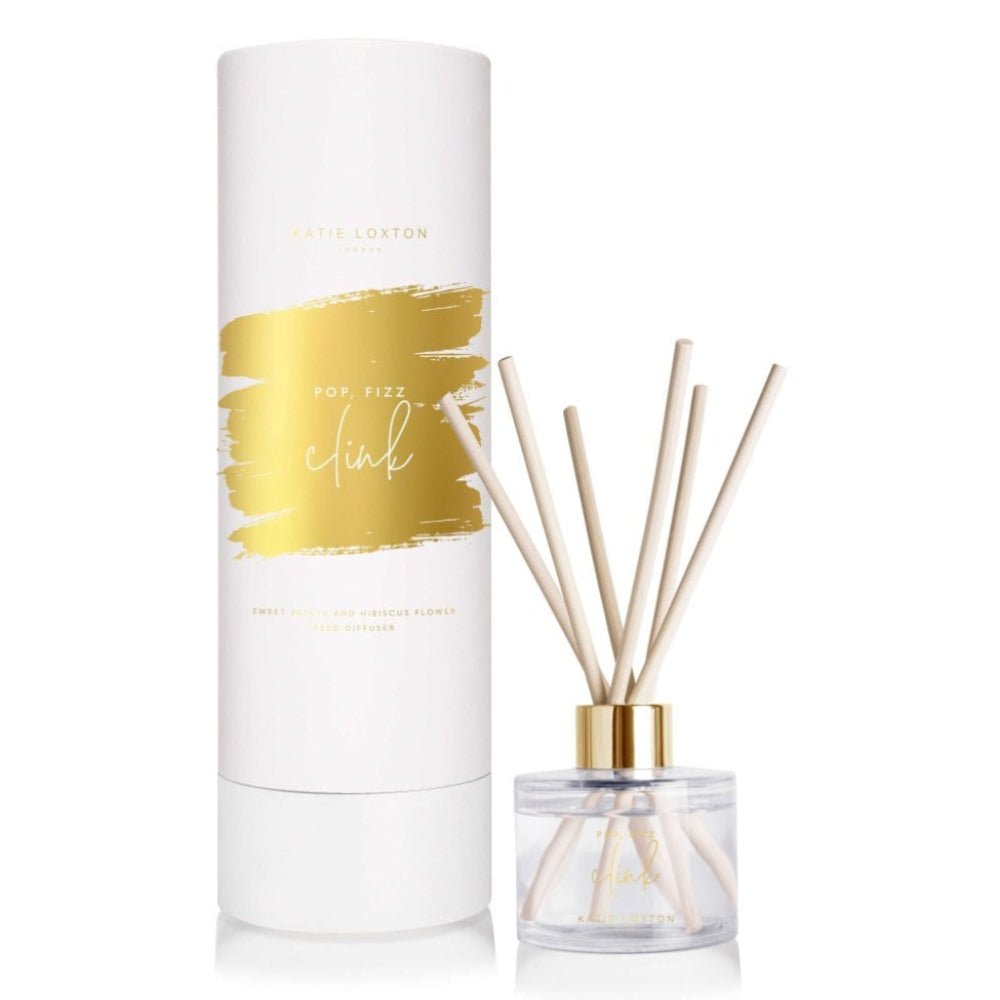 Sentiment Reed Diffuser | Pop Fizz Clink | Sweet Papaya And Hibiscus Flower | 100ml