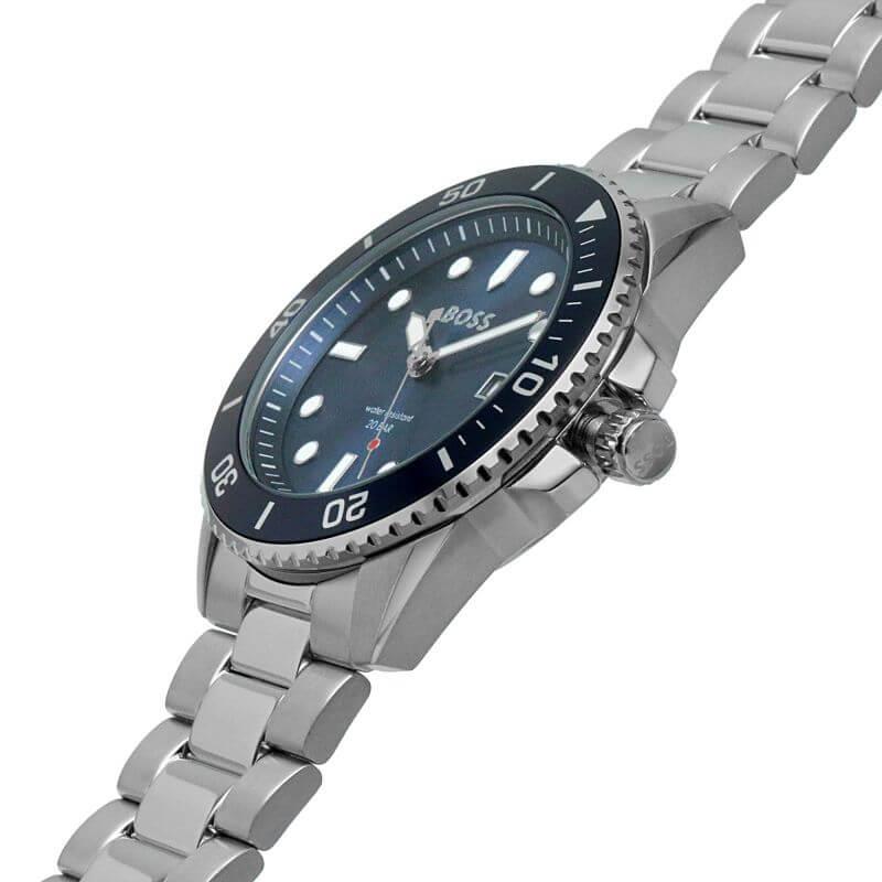 Ace Blue Dial & Steel Bracelet Strap Gents Watch