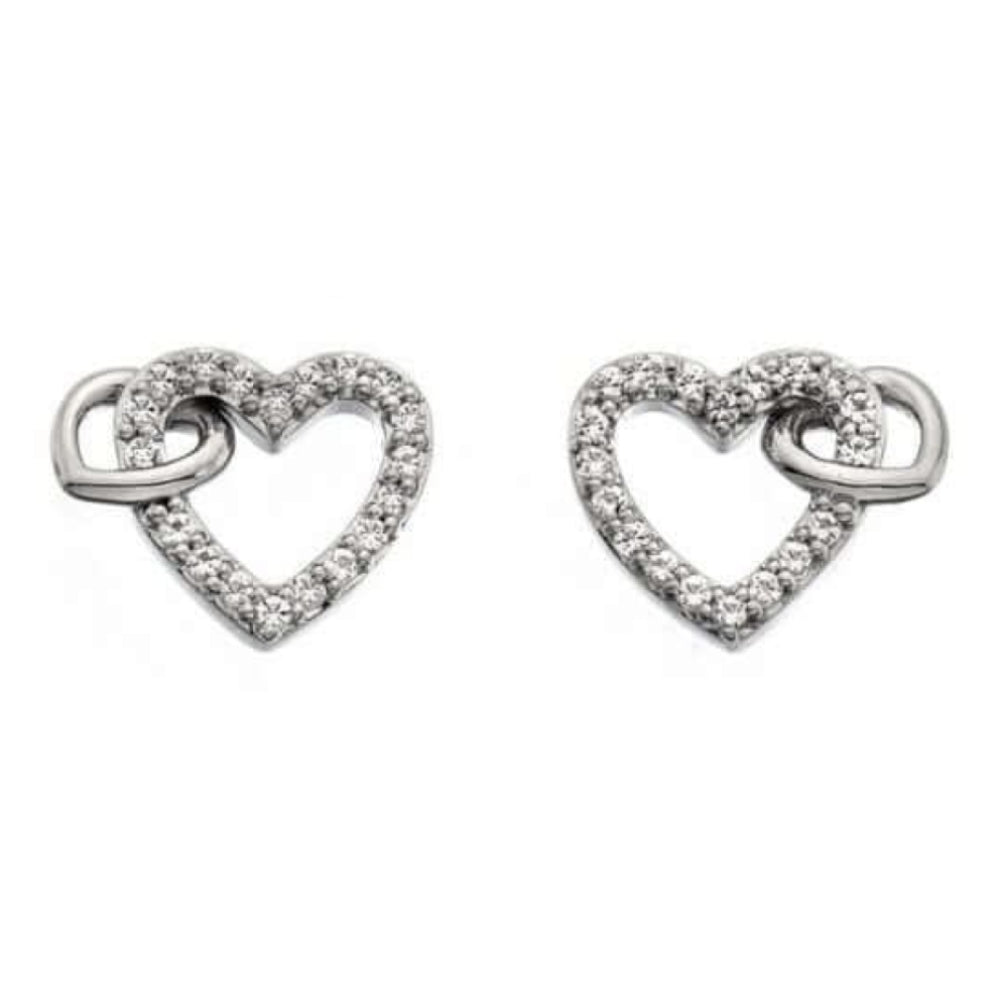 Togetherness Open Heart Earrings
