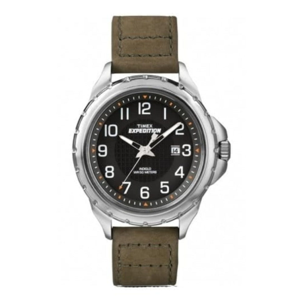 Gents Rugged Field Leather Strap Watch