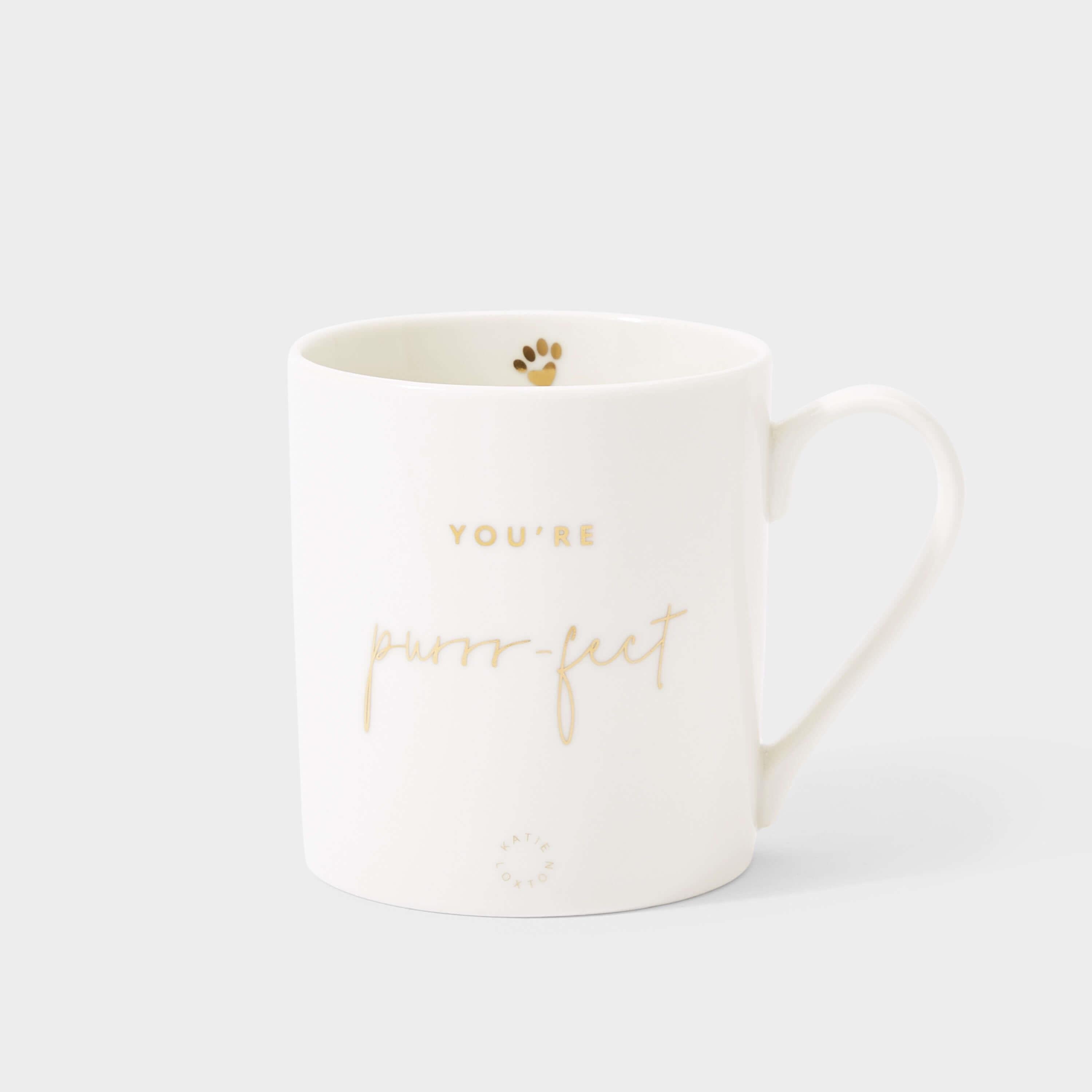 Porcelain Mug | You're Purrr-Fect