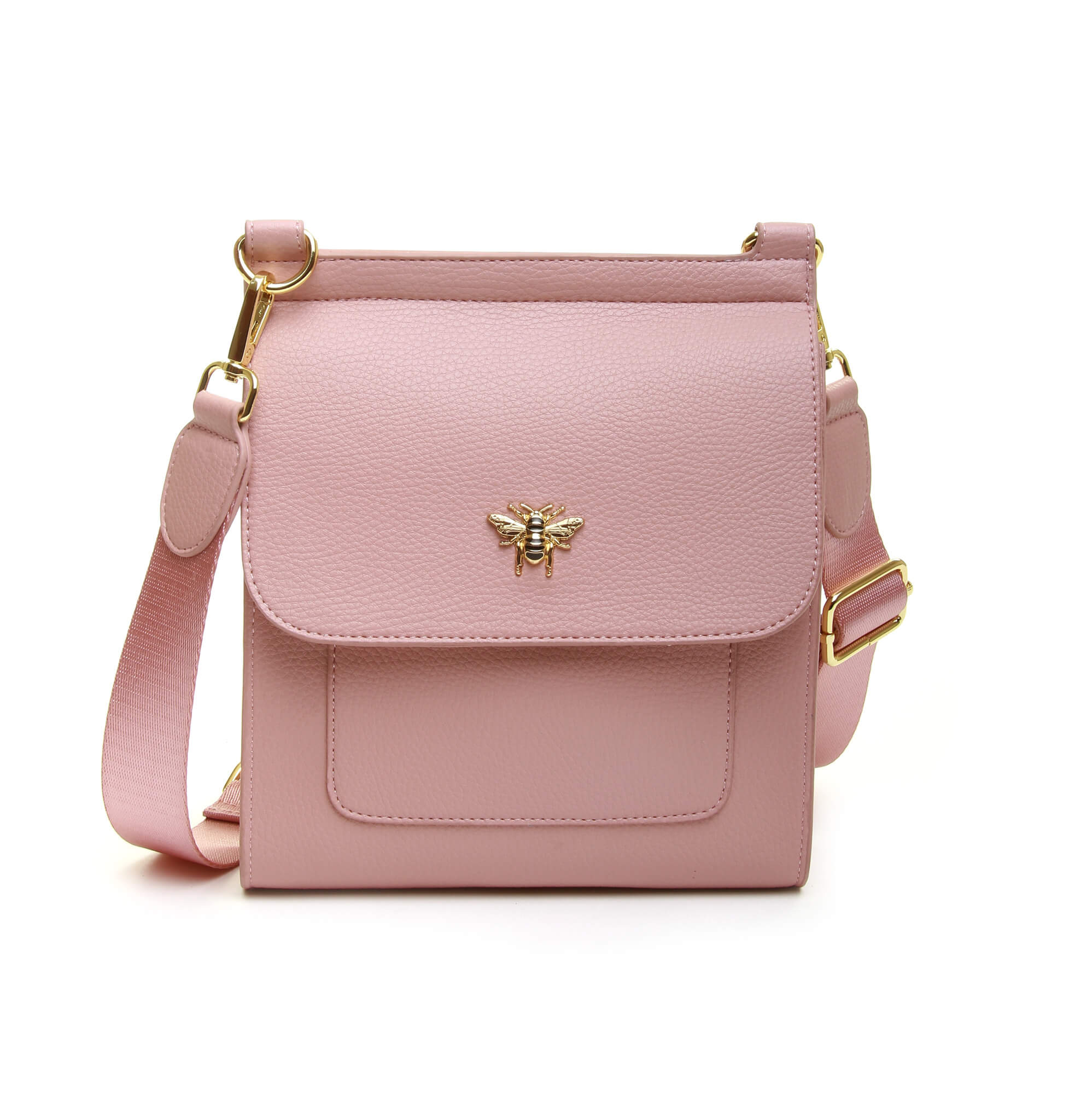 Bloomsbury Cross Body Bag In Pink
