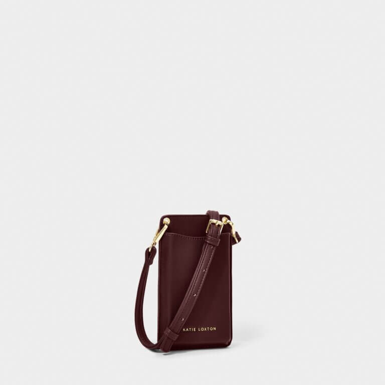 Bea Cell Bag | Plum | 18cm X 10.5cm X 1.5cm