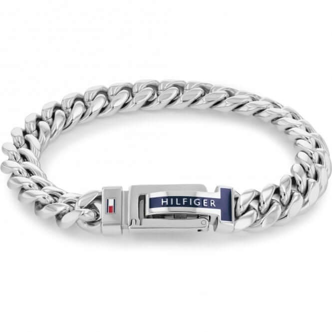 Adjustable Braided Metal Silver Chain Bracelet