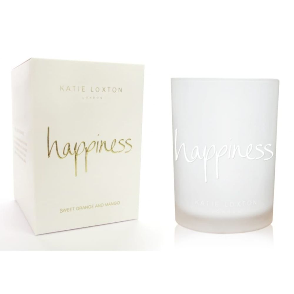 Sweet Orange & Mango scented 'Happiness' candle