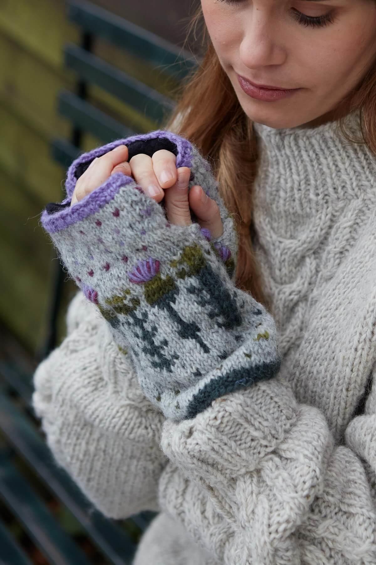 Thistle Handwarmer