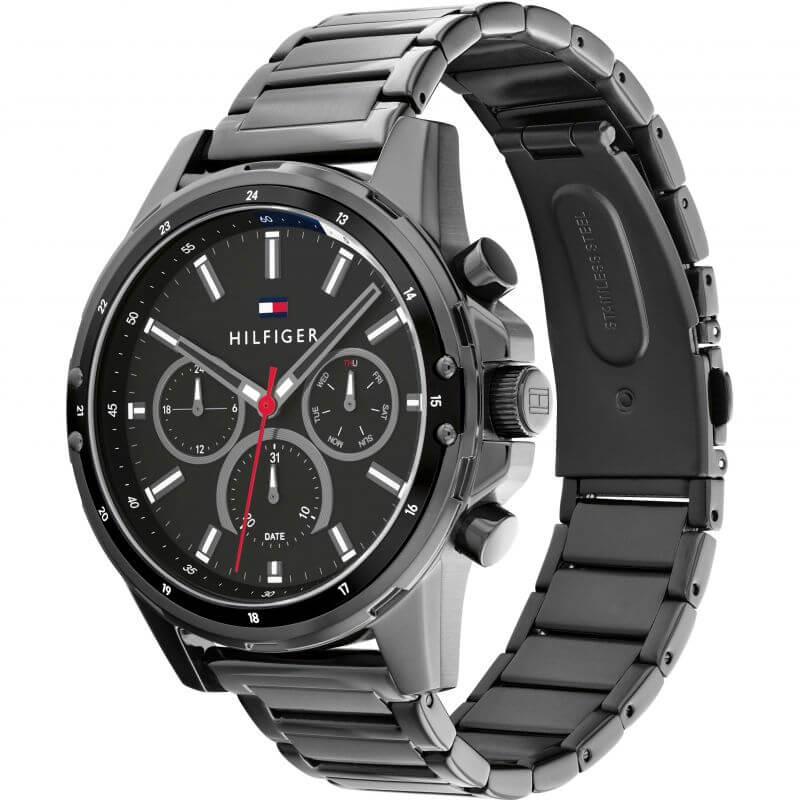 Mason Sport Ionic Plated Black Steel Gents Watch