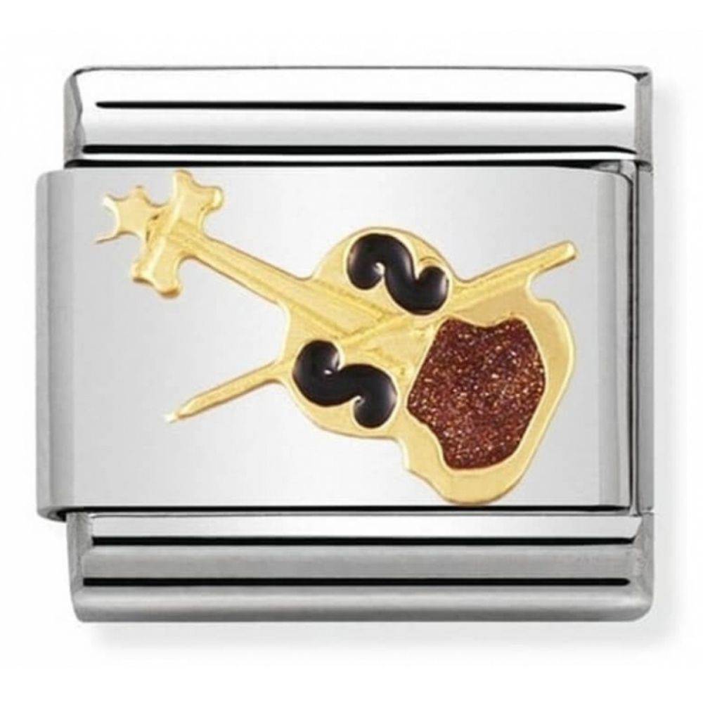 Composable Classic 18K Gold Violin Link