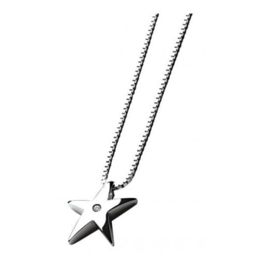 Ladies Just Add Love Stargazer Silver Pendant Necklace