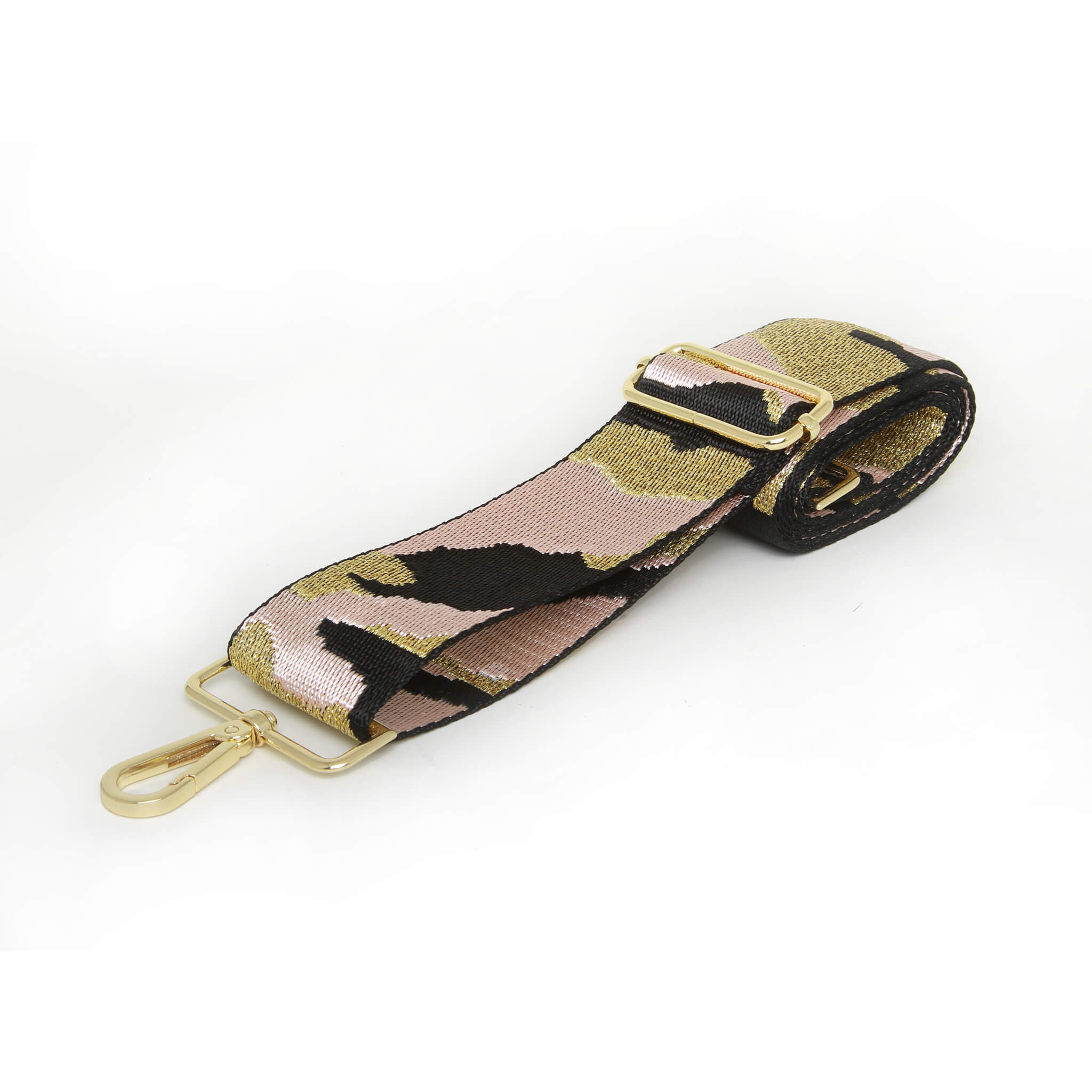 Pink Camouflage Cross Body Strap