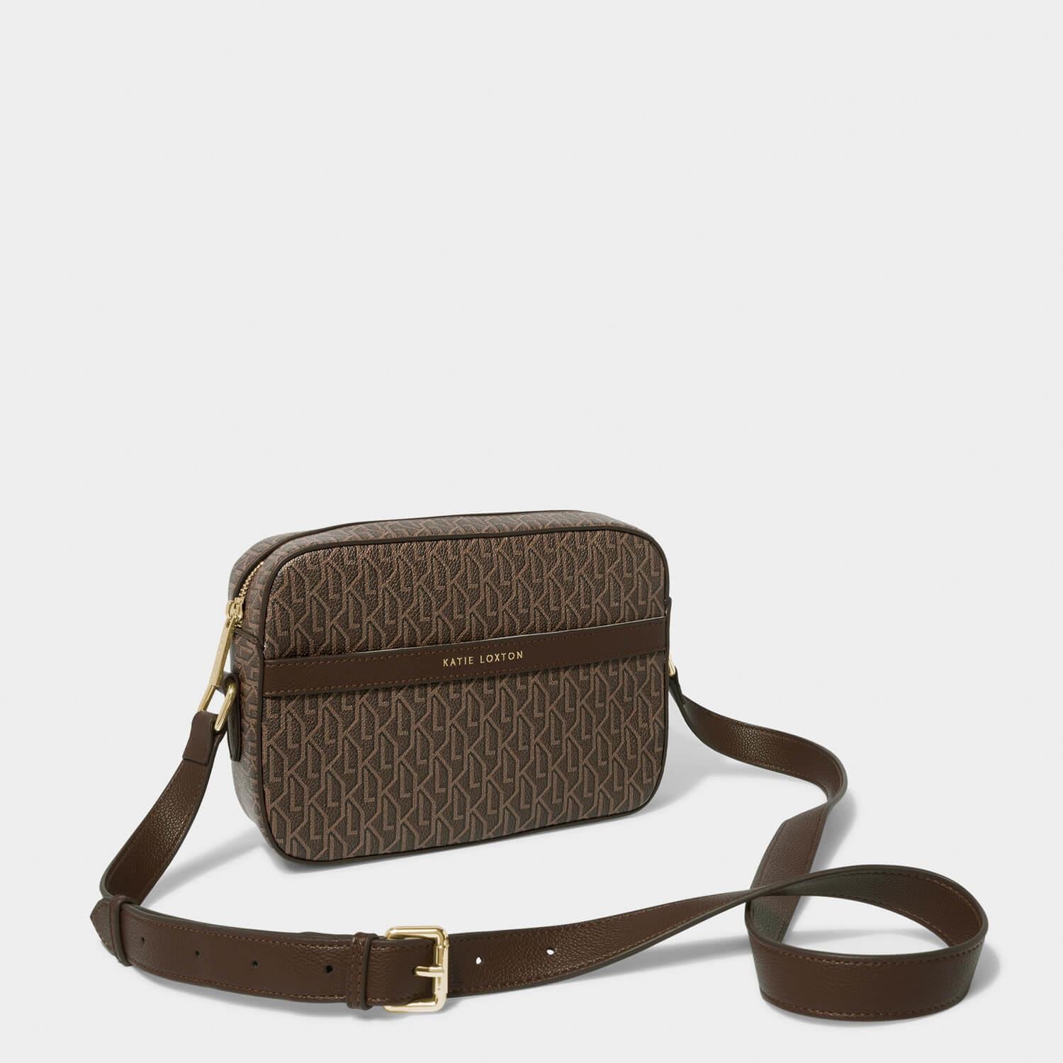 Signature Crossbody Bag in Chocolate