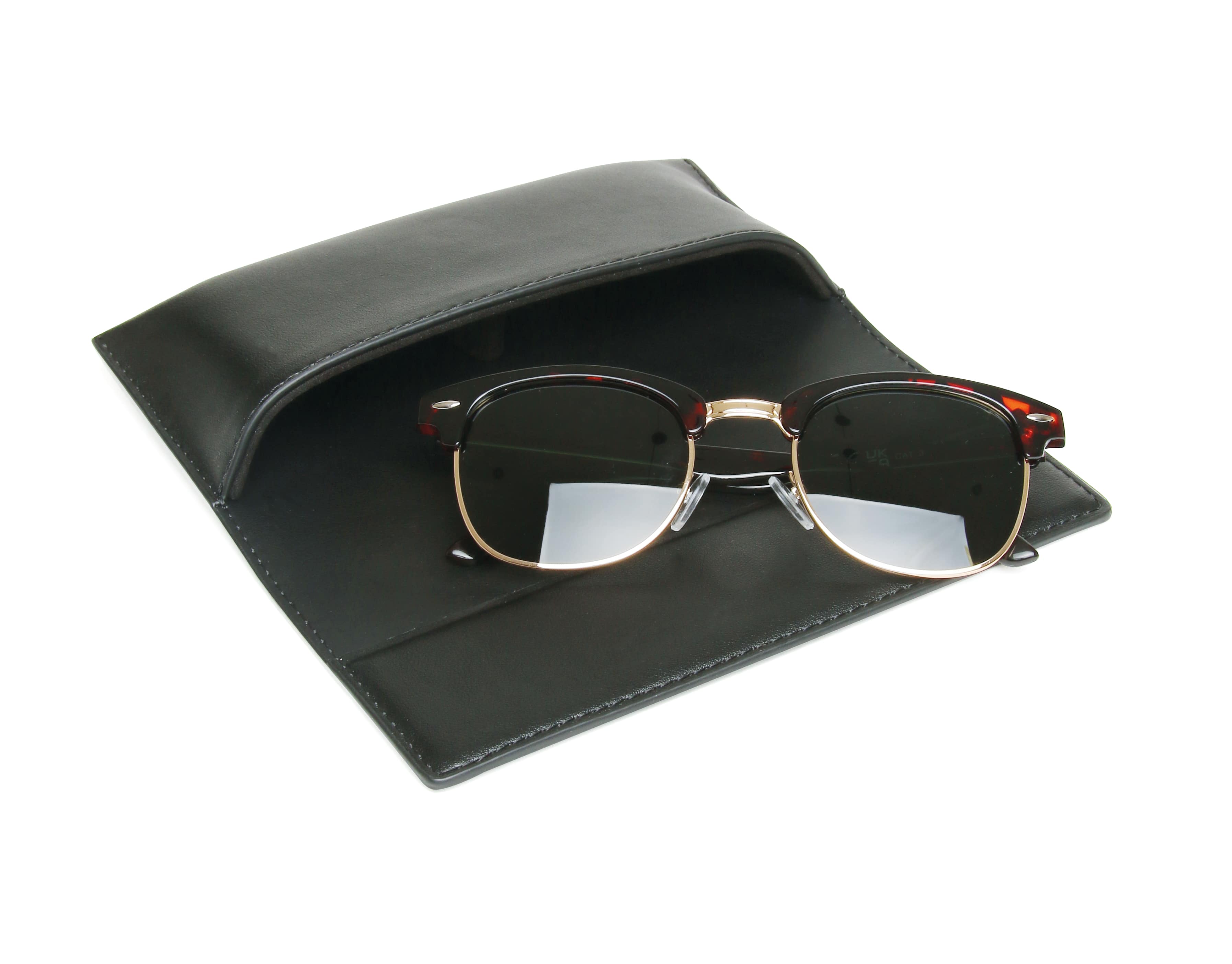 Rome Glasses Case In Black