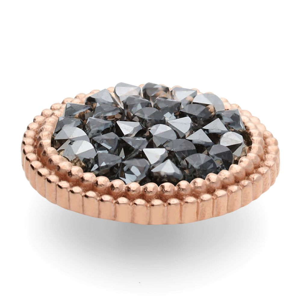 Fabero Flat (Rg/P) 15mm Metallic Silver Top