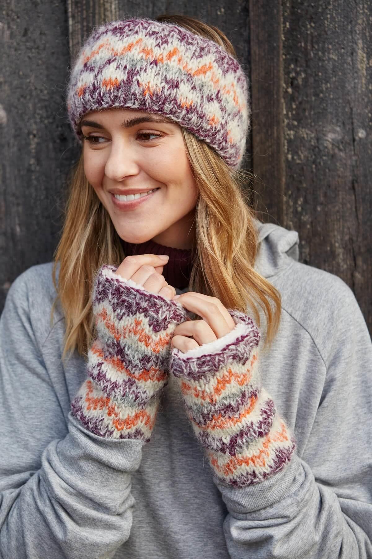 Totnes Headband Damson